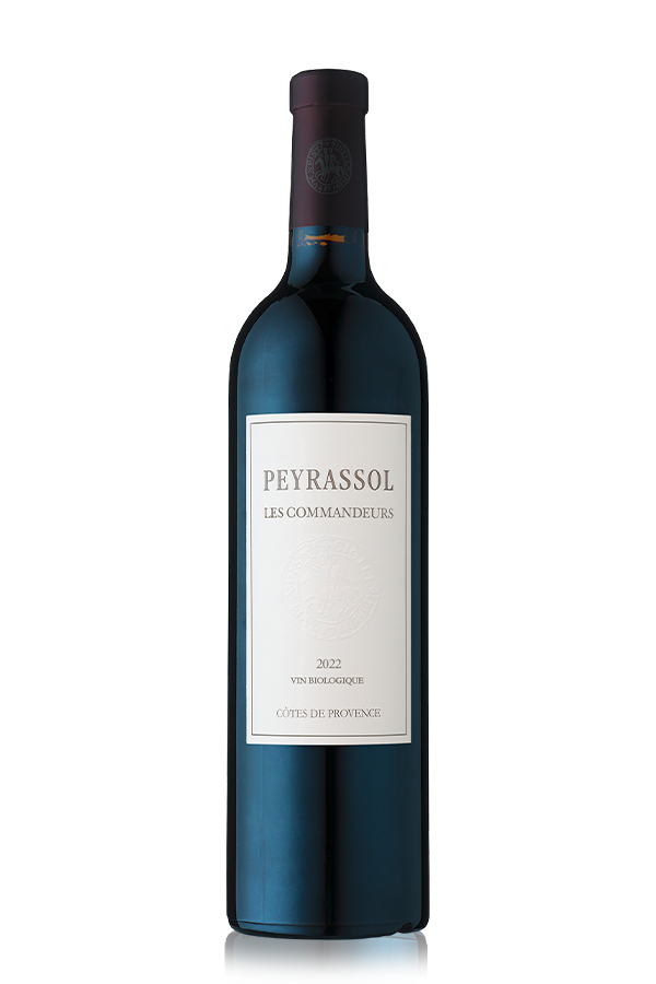 Château Peyrassol rouge 2021, vin blanc du domaine de la Commanderie de Peyrasol (vin de provence)